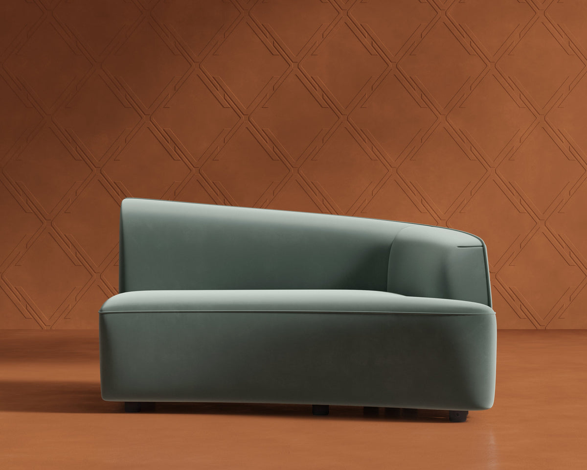 Reya Right Arm Two Seater