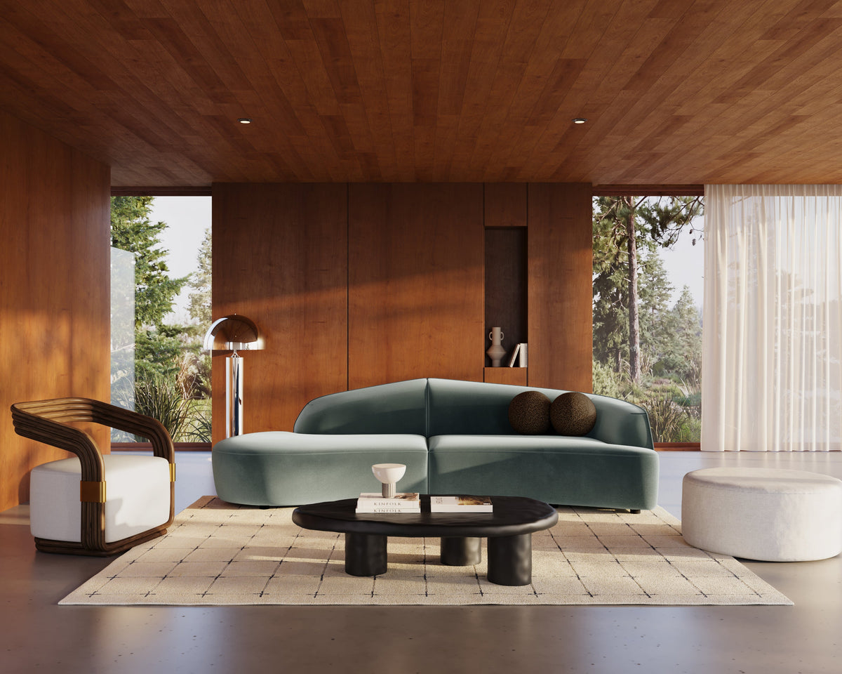 Reya Form Curved Modular Sectional