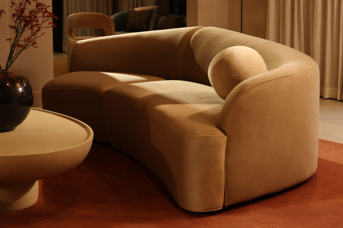 Reya Form Curved Modular Sectional