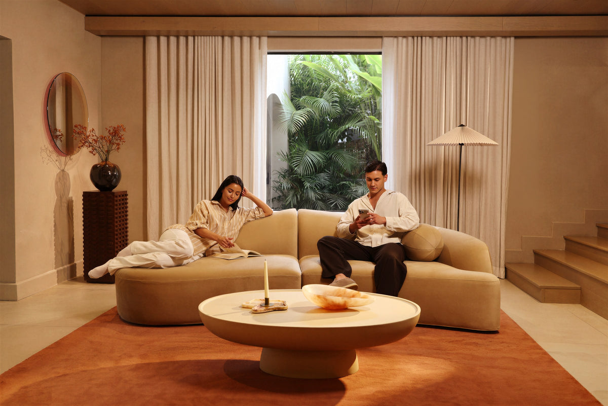 REYA FORM CURVED MODULAR SECTIONAL